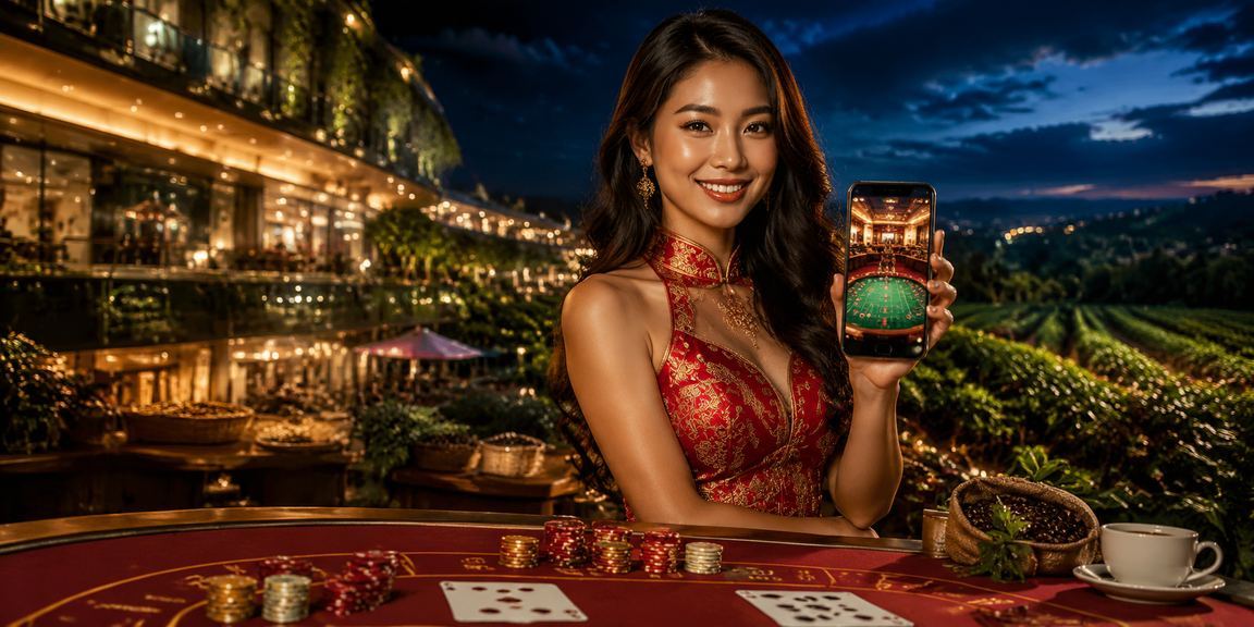 Người dùng truy cập VIP 5520 trên điện thoại tại quán cà phê TP. Hồ Chí Minh