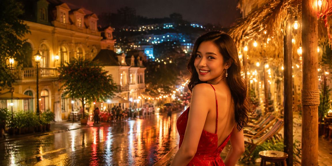 Người chơi thư giãn tại chợ đêm Đà Lạt, tận hưởng giải trí có trách nhiệm