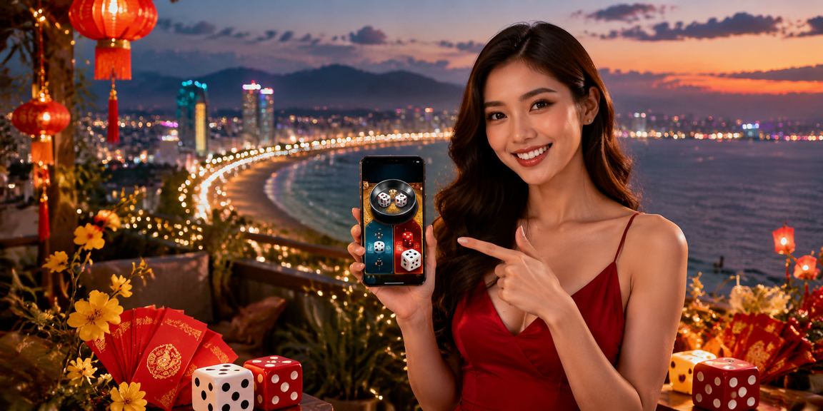 Người chơi tài xỉu tại Đà Nẵng thưởng thức trò chơi trong không khí lễ đèn lồng địa phương