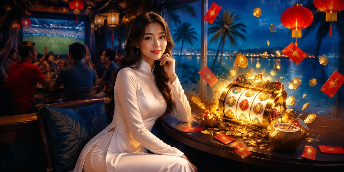 Trò chơi slot tại Hà Nội với áo dài truyền thống Việt Nam